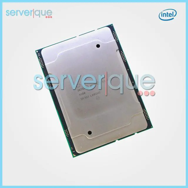 Alt view image 3 of 3 - SR3GJ Intel Xeon Silver 4108 8-Core 1.80GHz 11MB 9.60GT/s 85W LGA3647 Processor