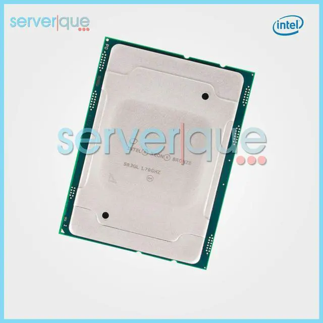 Alt view image 3 of 3 - SR3GL Intel Xeon Bronze 3106 8-Core 9.60GT/s 1.70GHz 11M L3 LGA3647 Processor