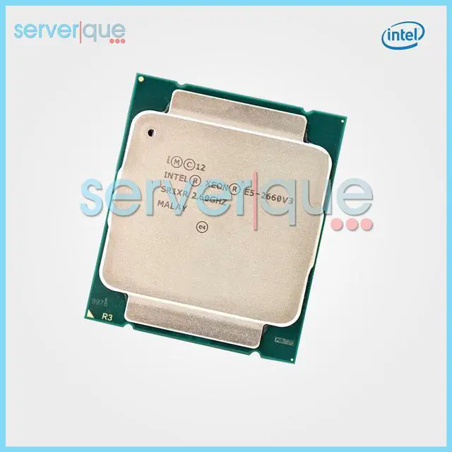 Alt view image 10 of 10 - INTEL Sr1Xr  Xeon E52660V3 Decacore (10 Core) 2.60Ghz 25Mb L3 Cache 9.6Gt S Qpi Socketfclga20113 105W 22Nm Processor Only-Sr1Xr