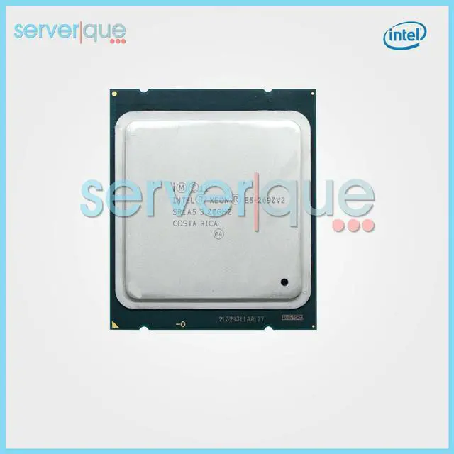 Alt view image 9 of 12 - INTEL Sr1A5  Xeon 10Core E52690V2 3.0Ghz 25Mb L3 Cache 8Gt S Qpi Socket Fclga2011 22Nm 130W Processor Only