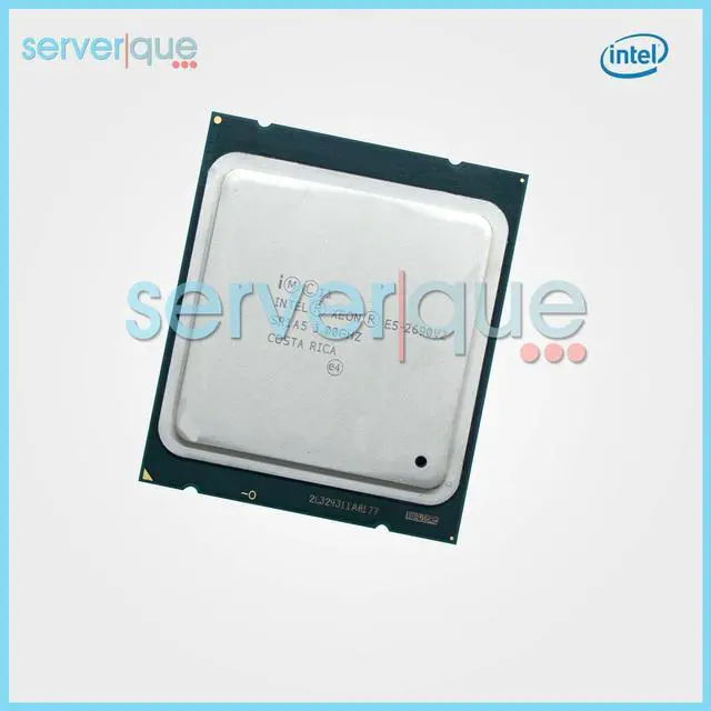 Alt view image 11 of 12 - INTEL Sr1A5  Xeon 10Core E52690V2 3.0Ghz 25Mb L3 Cache 8Gt S Qpi Socket Fclga2011 22Nm 130W Processor Only