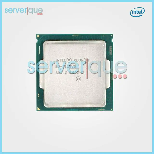 Main image of SR2LG Intel Xeon E3-1220v5 Quad-Core 3.00GHz 8.00GT/s 8MB LGA1151 Processor