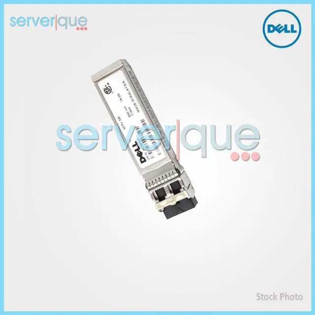 Alt view image 3 of 8 - C5RNH Dell 10Gbps Multi-mode Fiber 10GBase-SR 850nm Duplex LC SFP+ Transceiver