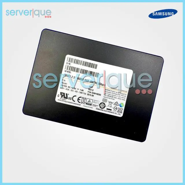 Alt view image 3 of 3 - MZ7KM960HAHP Samsung SM863 960GB MLC SATA 6Gbps 2.5" Internal Solid State Drive