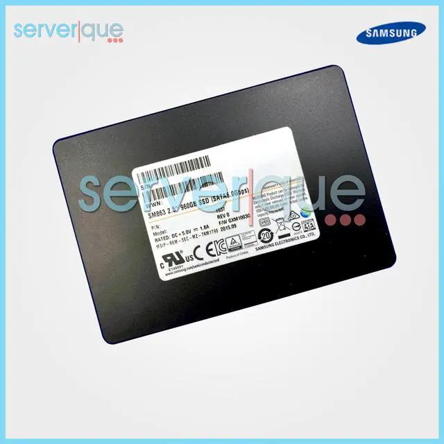 Alt view image 2 of 3 - MZ7KM960HAHP Samsung SM863 960GB MLC SATA 6Gbps 2.5" Internal Solid State Drive