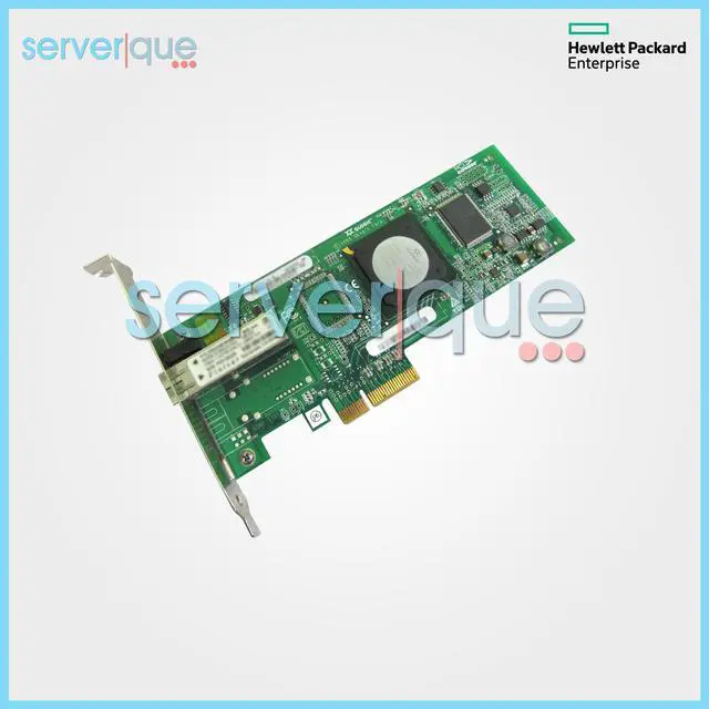 Alt view image 3 of 3 - AE311A HP 4GB FC1142SR Single Port PCIe Fibre Channel HBA QLE2460 407620-001