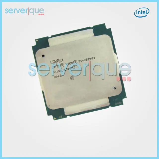 Alt view image 2 of 3 - SR1XD Intel Xeon E5-2699 v3 2.30GHz 18-Core QPI 45M 145W FCLGA2011-3 Processor