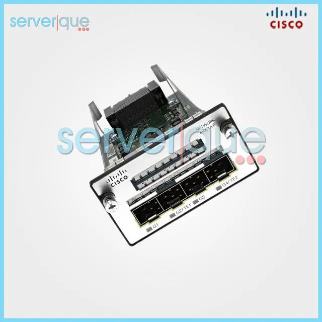 Alt view image 2 of 3 - C3KX-NM-10G Cisco Catalyst 3K-X 4-Slot 10GBase-X SFP+ Network Module