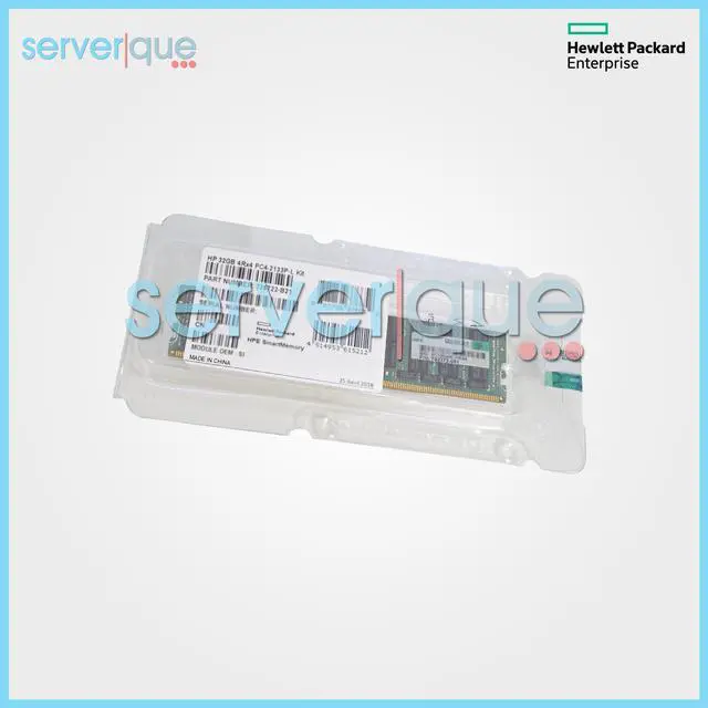 Alt view image 2 of 3 - 726722-B21 HP 32GB PC4-2133P-L DDR4-2133 ECC Quad Rank Smart Memory 752372-081 - OEM
