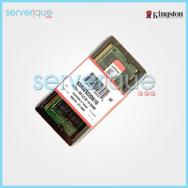 Alt view image 11 of 12 - Kingston - KVR32S22D8/16 - Kingston ValueRAM 16GB DDR4 SDRAM Memory Module - 16 GB - DDR4-3200/PC4-25600 DDR4 SDRAM -