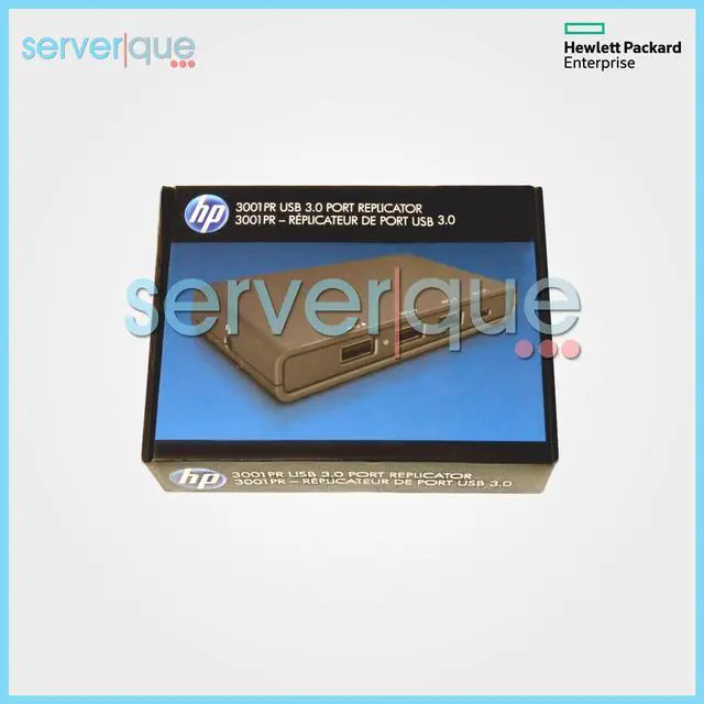 Main image of F3S42UT#ABA HP 3001PR USB 3.0 Port Replicator F3S42UT