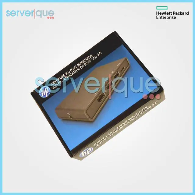 Alt view image 3 of 3 - F3S42UT#ABA HP 3001PR USB 3.0 Port Replicator F3S42UT