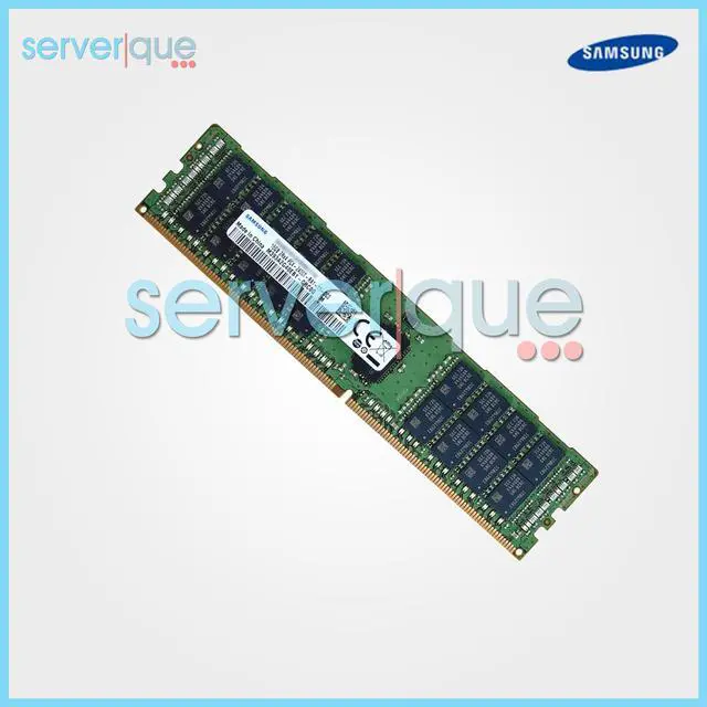 Alt view image 5 of 10 - Samsung 16GB DDR4 SDRAM Memory Module - 16 GB (1 x 16 GB) - DDR4-2400/PC4-19200 DDR4 SDRAM - CL17 - 1.20 V - ECC - Registered - 288-pin - DIMM