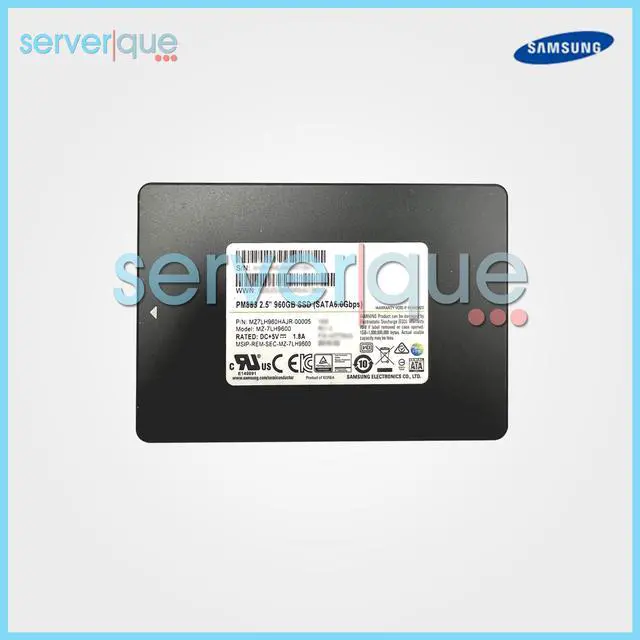 Main image of MZ7LH960HAJR Samsung PM883 960GB TLC SATA 6Gbps 2.5" Internal SSD MZ-7LH9600
