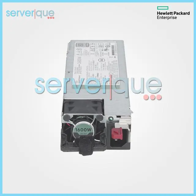 Main image of 830272-B21 HPE 1600W Flex Slot Hot-Plug Platinum Low Halogen P-Supply 830262-001