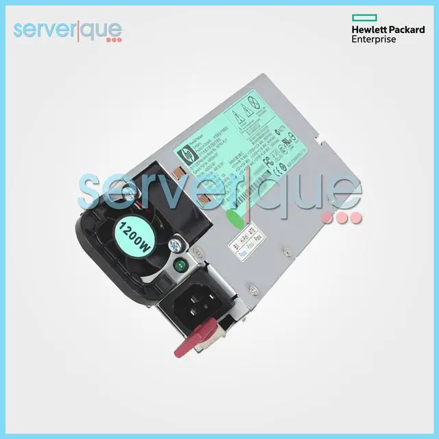 Alt view image 2 of 3 - 500172-B21 HP 1200W 12V Hot Plug AC Power Supply 498152-001 490594-001