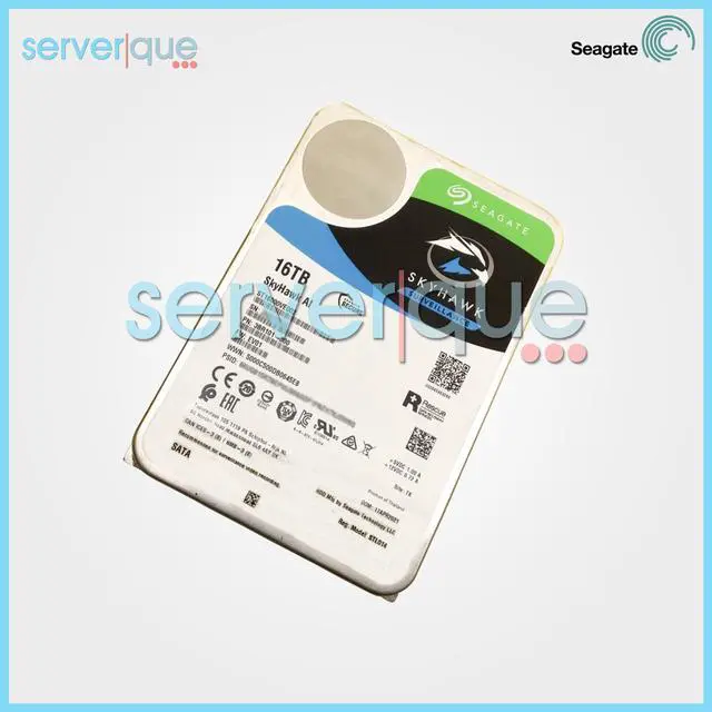 Alt view image 7 of 7 - Seagate SkyHawk AI 16TB SATA 6Gb/s 3.5" Surveillance HDD (ST16000VE002)