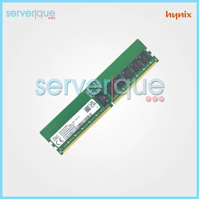 Alt view image 3 of 3 - Hynix HMCG88AEBRA107N 32GB PC5-4800 DDR5 ECC Reg Dual Rank Memory Module
