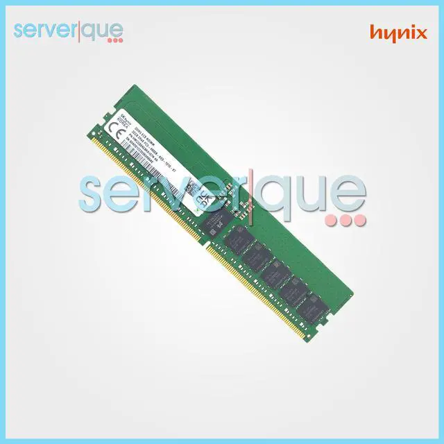 Alt view image 2 of 3 - Hynix HMCG88AEBRA107N 32GB PC5-4800 DDR5 ECC Reg Dual Rank Memory Module