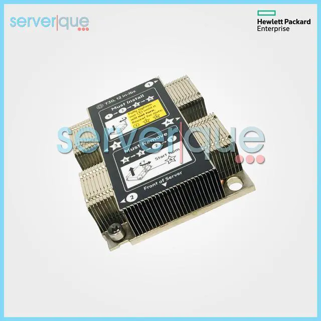 Alt view image 2 of 3 - 872452-001 HP DL360 Gen10 Standard 1U Processor Heatsink 873588-001