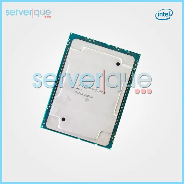 Alt view image 3 of 4 - SR3MA Intel Xeon Gold 6146 12 Core 3.20GHz 24.75MB 165W FCLGA3647 Processor