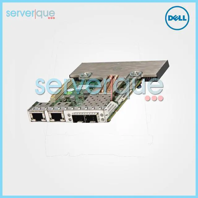 Main image of NWMNX Dell Broadcom 57142 2x10GBe SFP+ 2x1GBe RJ45 Network Daughter Card 0NWMNX