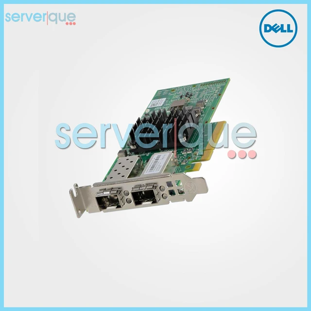 Alt view image 2 of 4 - W79Y8 Dell Broadcom 57414 10/25Gbps Dual Port PCI e x8 Network Server Adapter