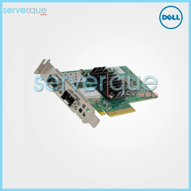 Alt view image 3 of 4 - W79Y8 Dell Broadcom 57414 10/25Gbps Dual Port PCI e x8 Network Server Adapter