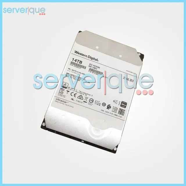 ★ 14TB ★ Western Digital DC HC530 HDD Amazon.com: Western Digital Ultrastar DC HC530 HDD 14TB 7.2K