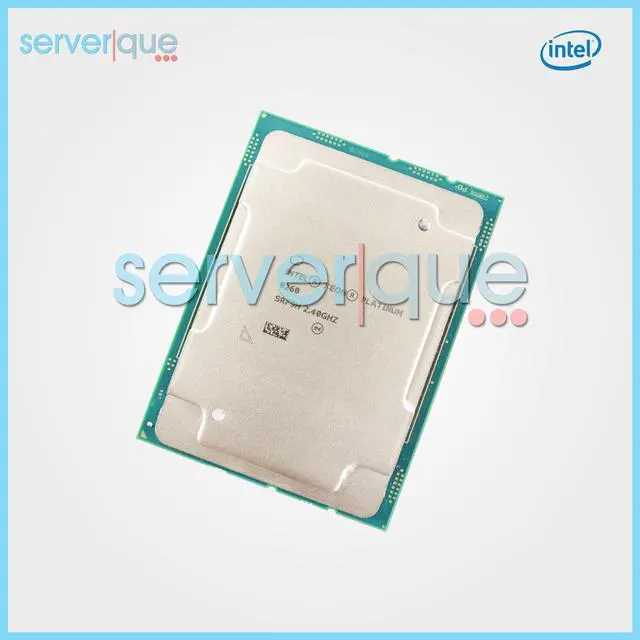 Alt view image 2 of 3 - SRF9H Intel Xeon Platinum 8260 24 Core 2.4GHz 35.75MB 165W FCLGA3647 Processor