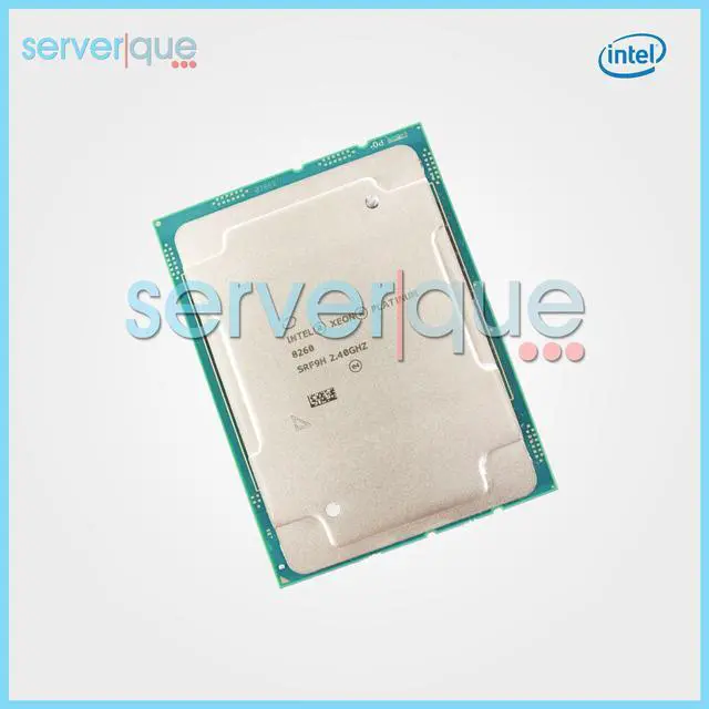 Alt view image 3 of 3 - SRF9H Intel Xeon Platinum 8260 24 Core 2.4GHz 35.75MB 165W FCLGA3647 Processor
