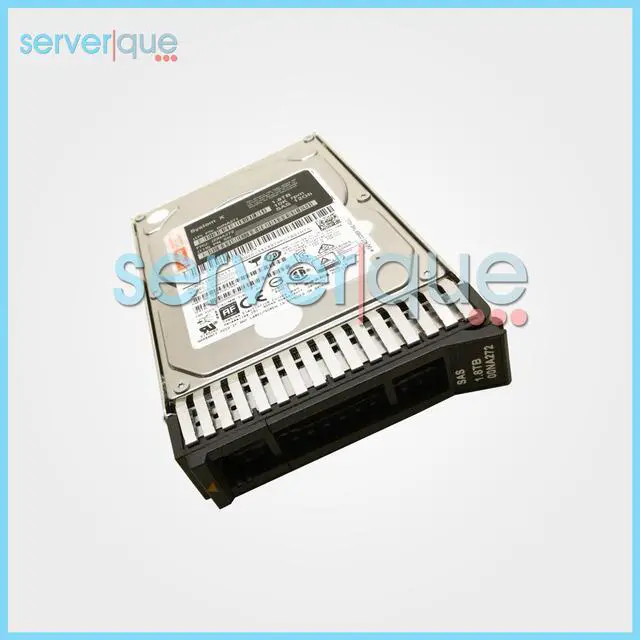 Alt view image 3 of 3 - 00NA272 IBM/Lenovo 1.8TB 10K 12Gbps SAS 2.5" Internal Hard Drive