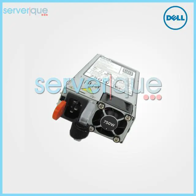 Alt view image 9 of 10 - DELL F9F51  750 Watt Redundant Power Supply For Poweredge R820 R720 R620 R520 T620 T420 T320