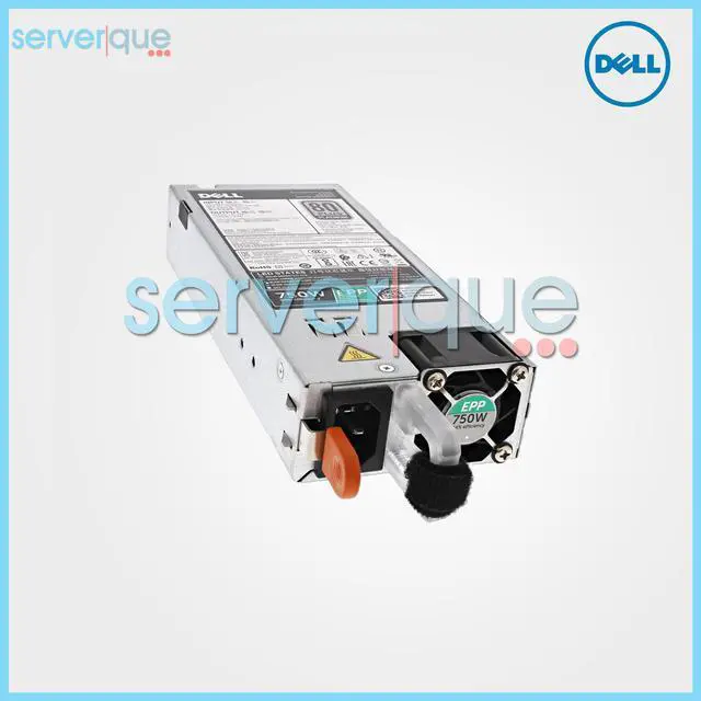 Alt view image 4 of 7 - W8R3C DELL 750W 80+ Power Supply Models R730XD R730 R630 T630 T430 R640
