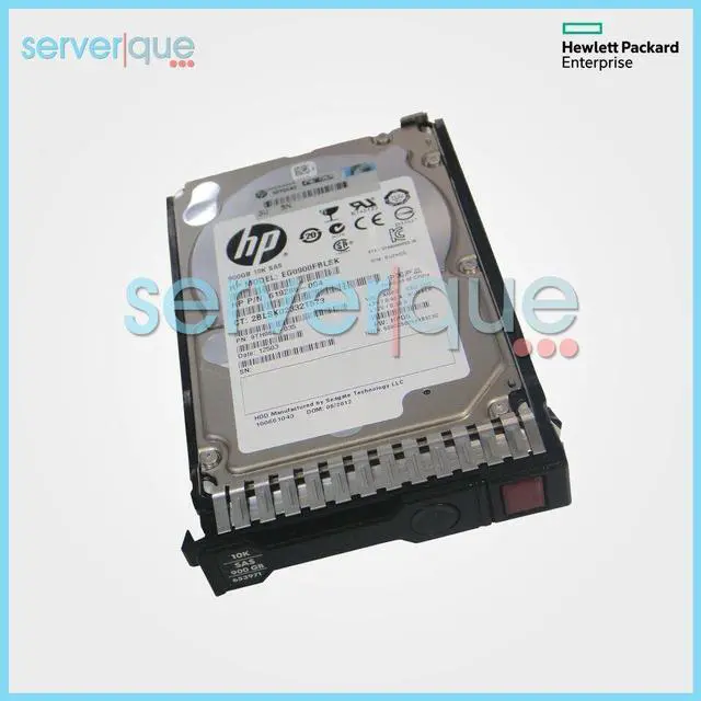Main image of 652589-B21 HP 900GB 10K 6G SAS 2.5-Inch SFF HDD w/ Smart Carrier 653971-001