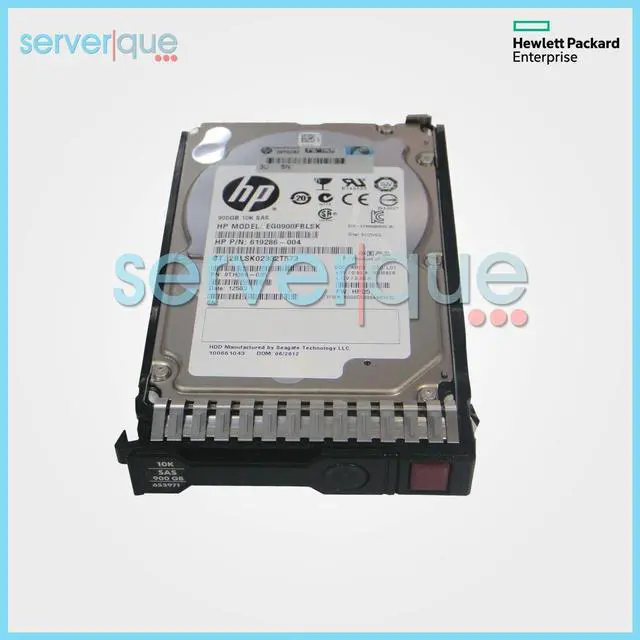 Alt view image 3 of 3 - 652589-B21 HP 900GB 10K 6G SAS 2.5-Inch SFF HDD w/ Smart Carrier 653971-001