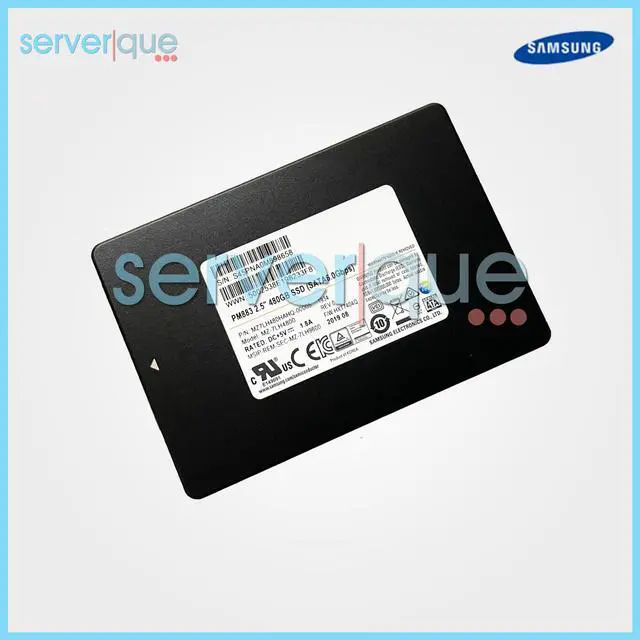 Alt view image 3 of 3 - MZ-7LH4800 Samsung PM883 480GB SATA 6Gbps 2.5" Internal SSD MZ7LH480HAHQ