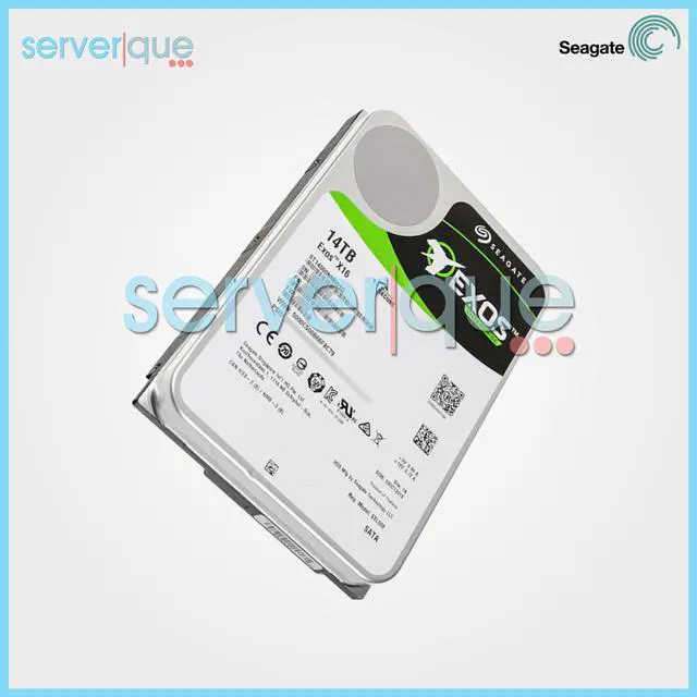 Alt view image 3 of 3 - ST14000NM001G Seagate Exos X16 14TB 7.2K SATA 6Gbps 3.5" 256MB Cache Hard Drive