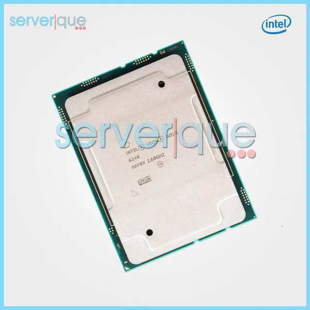 Alt view image 2 of 3 - SRF8X Intel Xeon Gold 6240 18-Core 3.40GHz 24.75MB 150W FCLGA3647 Processor