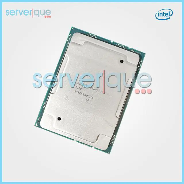 Alt view image 3 of 3 - SR37J Intel Xeon Platinum 8168 24 Core 2.70GHz 33MB 205W FCLGA3647 Processor
