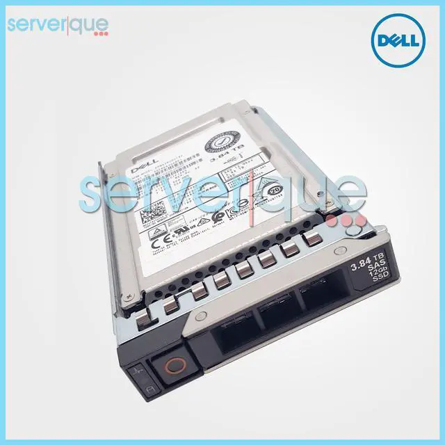 Alt view image 7 of 7 - DELL N85XX 3.84TB 12G SAS SSD TLC SFF 2.5" TOSHIBA KPM5XRUGT3T84 w/ CADDY