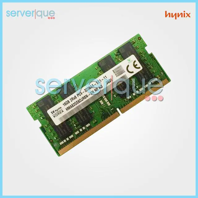 Alt view image 7 of 7 - SK Hynix 16GB DDR4 2RX8 PC4-3200AA-SE1-11 HMA82GS6DJR8N-XN SODIMM Laptop Memory Ram