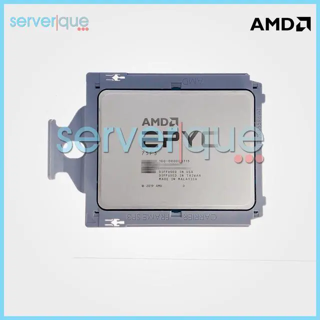 Alt view image 2 of 4 - AMD 100-000000313 EPYC 75F3 2.95GHz 32-Core 280W Processor