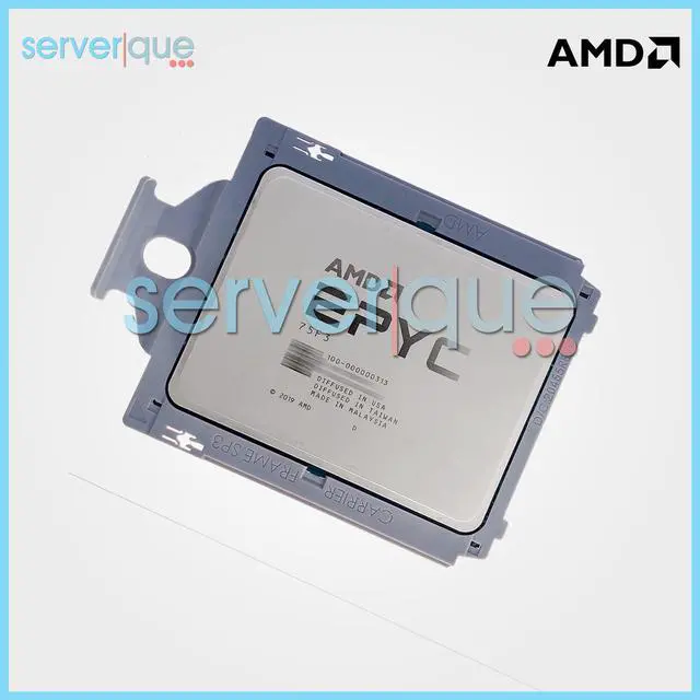 Alt view image 4 of 4 - AMD 100-000000313 EPYC 75F3 2.95GHz 32-Core 280W Processor