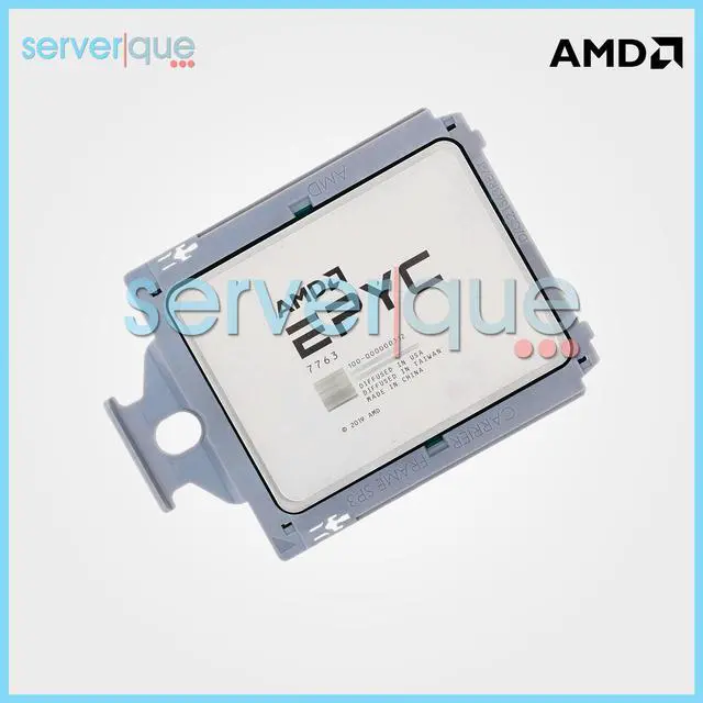 Alt view image 3 of 4 - AMD 100-000000312 EPYC 7763 2.45GHz 64-Core Processor Ref