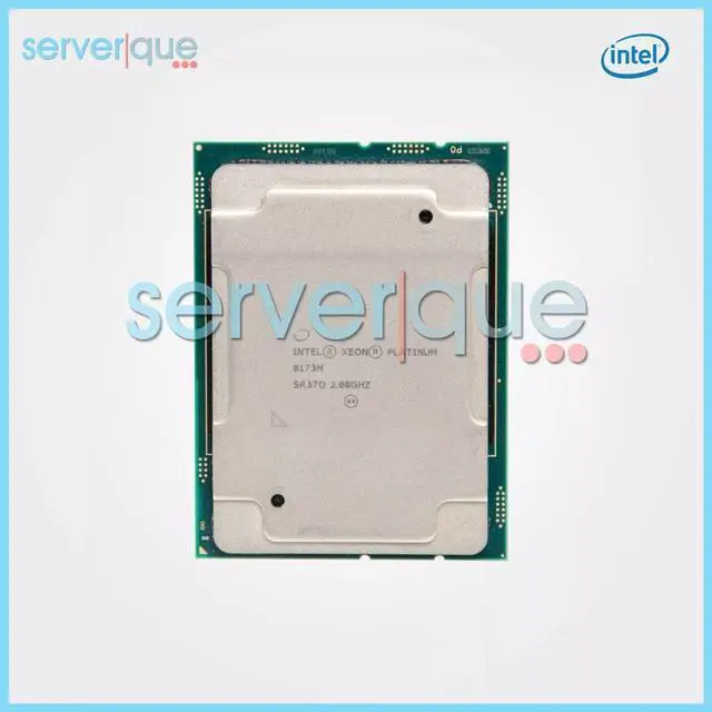Alt view image 4 of 4 - SR37Q Intel Xeon Platinum 8173M 2.0GHz 28-Core LGA3647 Processor