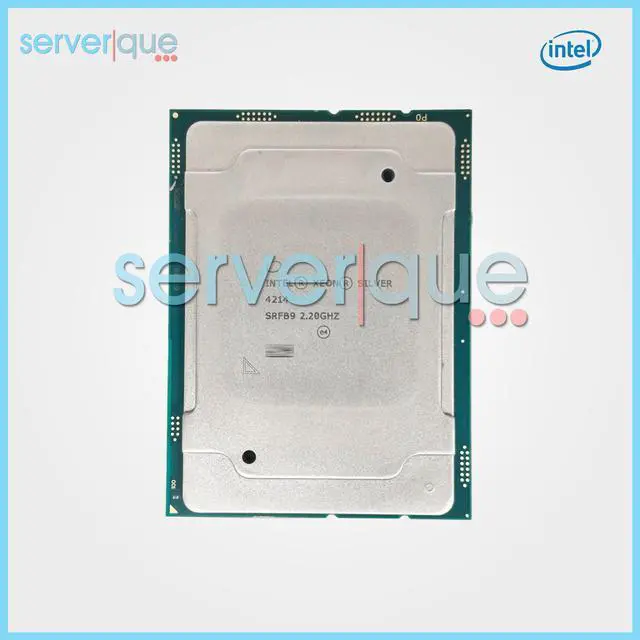 Main image of SRFB9 Intel Xeon Silver 4214 12-Core 2.20GHz 16.50MB 85W FCLGA3647 Processor