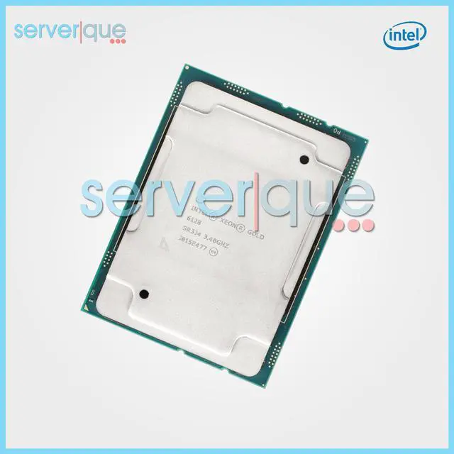 Alt view image 3 of 3 - SR3J4 Intel Xeon Gold 6128 6 Core 3.40GHz 19.25MB 115W FCLGA3647 Processor
