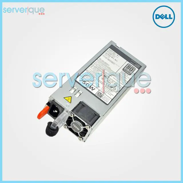 Alt view image 11 of 13 - DELL D750E-S1  750 Watt Redundant Power Supply For Poweredge R820 R720 R720 Xd