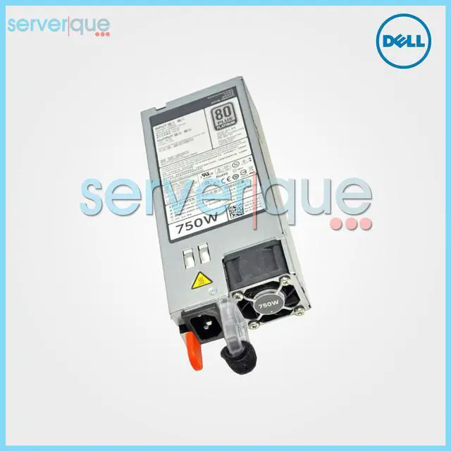 Alt view image 13 of 13 - DELL D750E-S1  750 Watt Redundant Power Supply For Poweredge R820 R720 R720 Xd